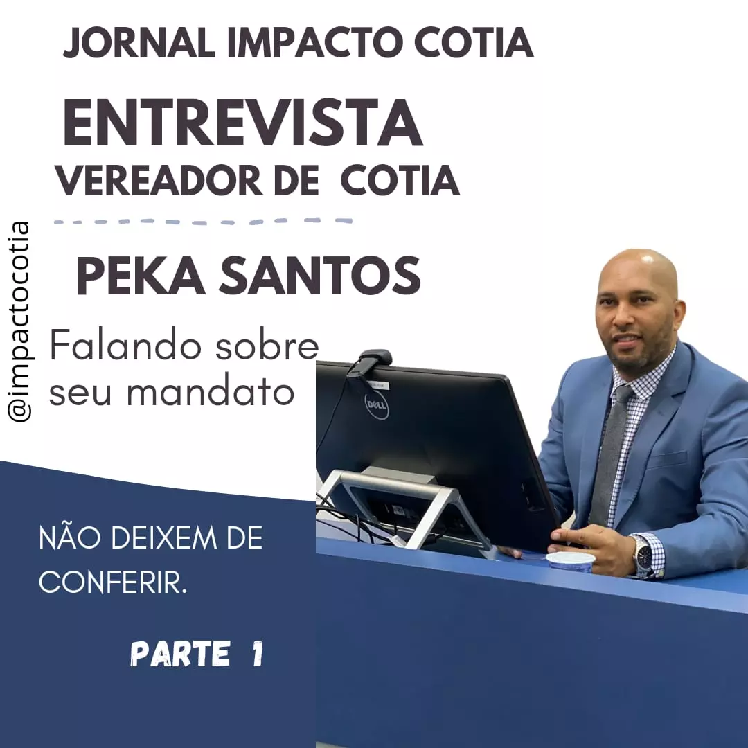 Vereador de Cotia Peka Santos